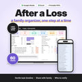 After a Loss Family Organizer & Checklist (Digital Download) — photo 1