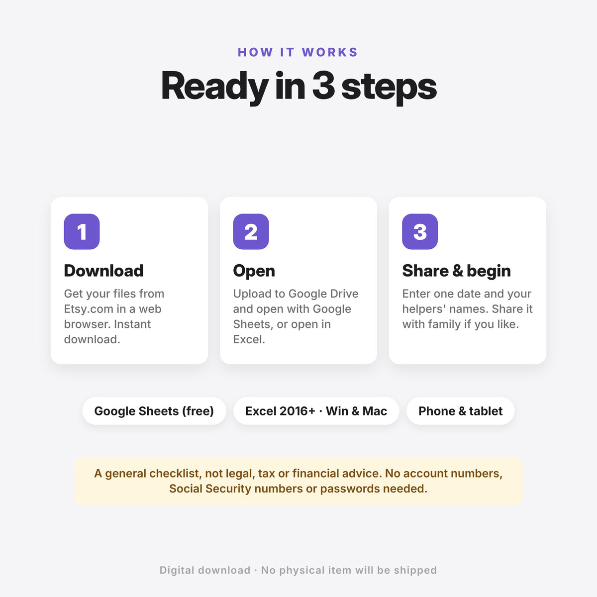 After a Loss Family Organizer & Checklist (Digital Download) — photo 10
