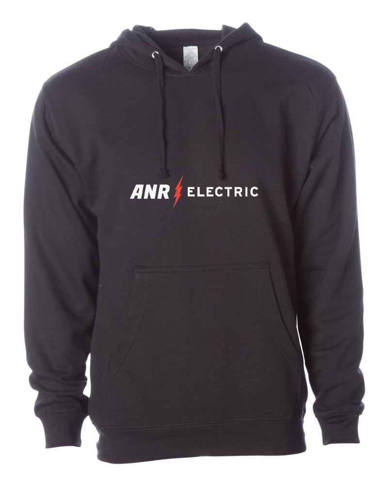 ANR Electric Independent Trading Hoodie in Black (sample mockup)