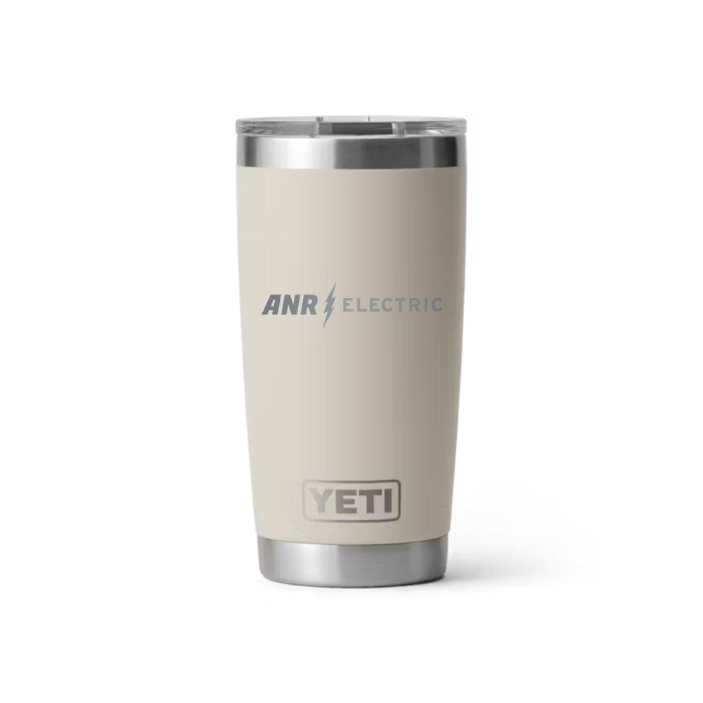 ANR Electric YETI 20 oz Rambler in Cape Taupe (sample mockup)
