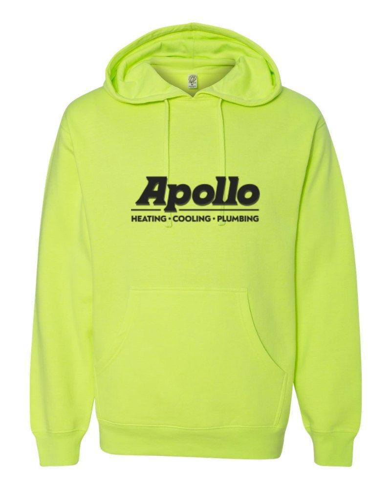 Apollo Independent Trading Hoodie in Safety Yellow (sample mockup)