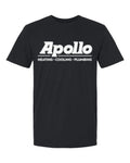 Apollo Softstyle Tee in Black (sample mockup)