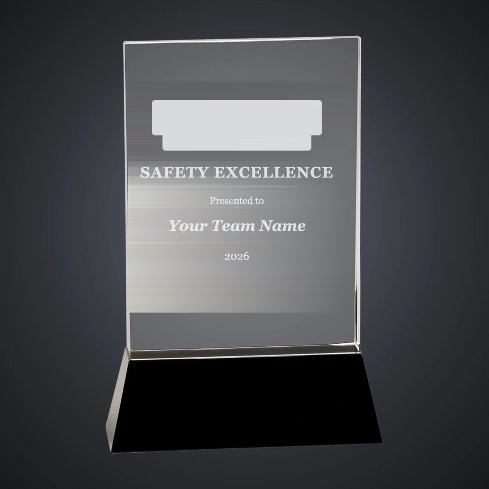 APPC Plumbing Safety Excellence Crystal Award (sample mockup)