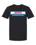 APPC Plumbing Softstyle Tee in Black (sample mockup)