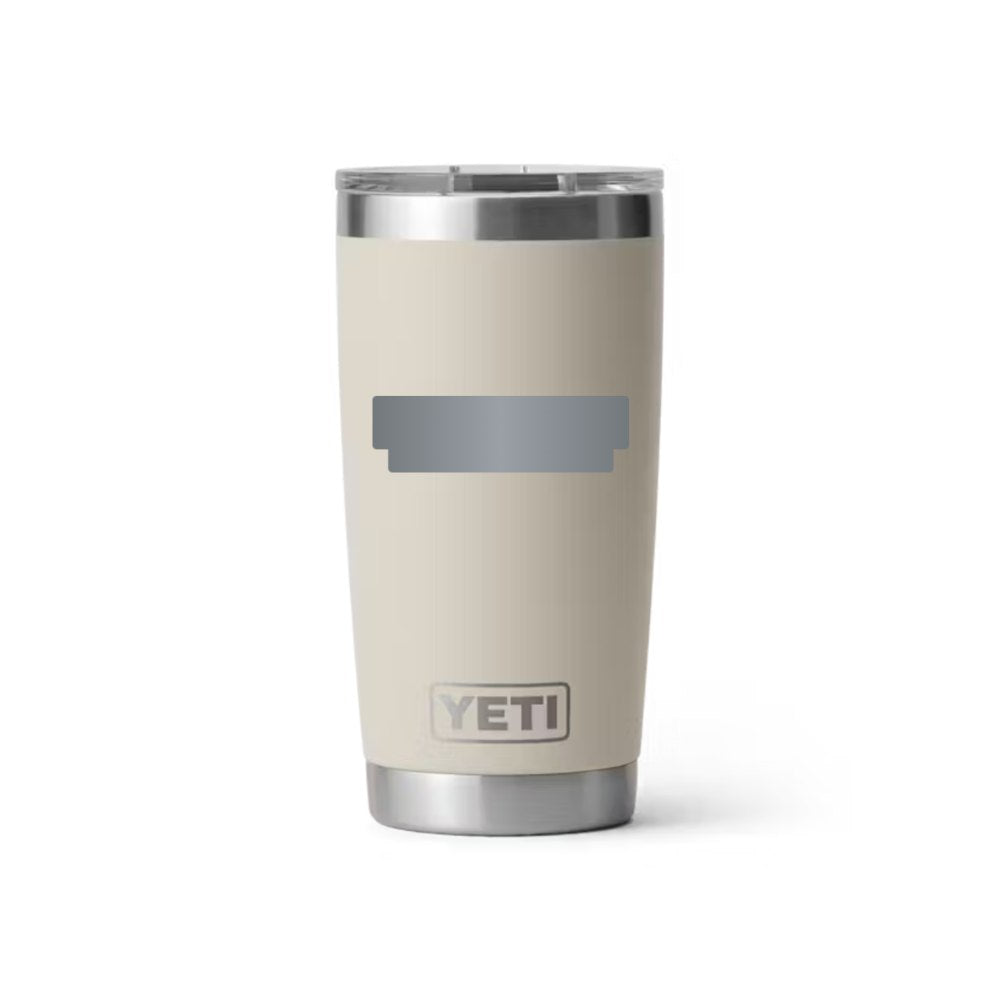 APPC Plumbing YETI 20 oz Rambler in Cape Taupe (sample mockup)