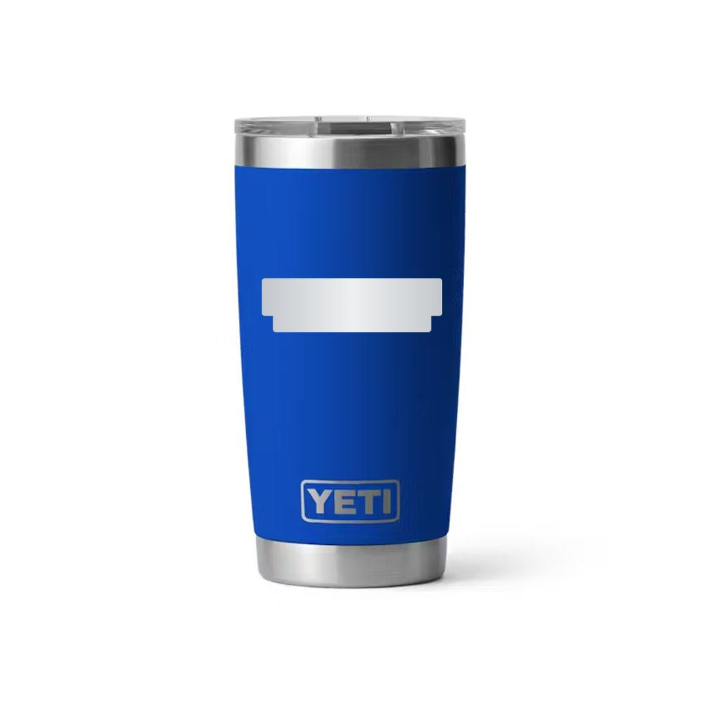 APPC Plumbing YETI 20 oz Rambler in Royal Blue (sample mockup)