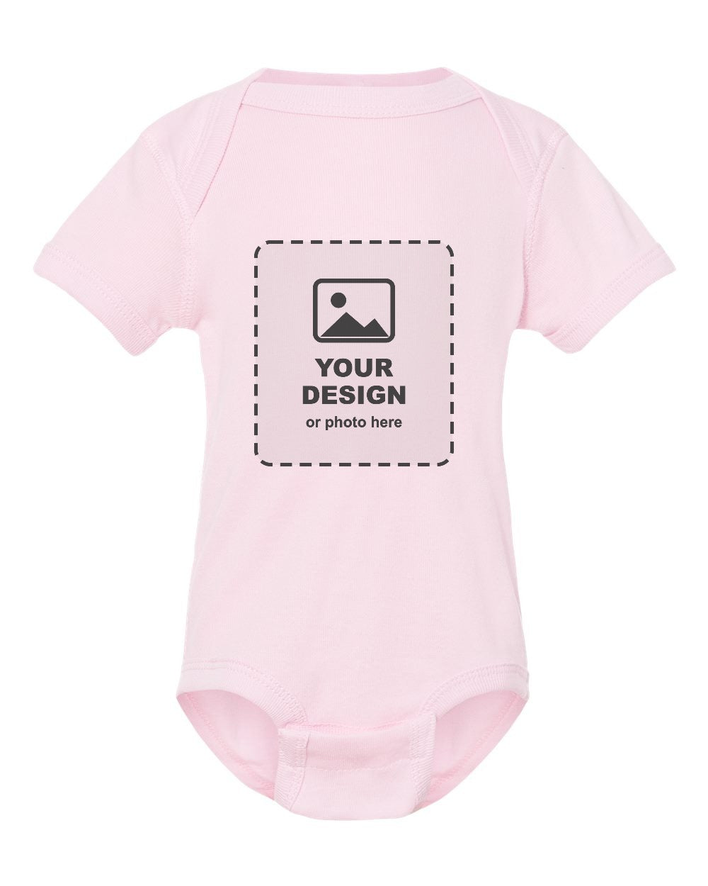 Design Your Own Baby Bodysuit in Ballerina - your design here
