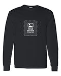 Design Your Own Custom Long Sleeve in Black - your design here