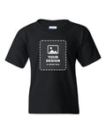 Design Your Own Youth T-Shirt in Black - your design here