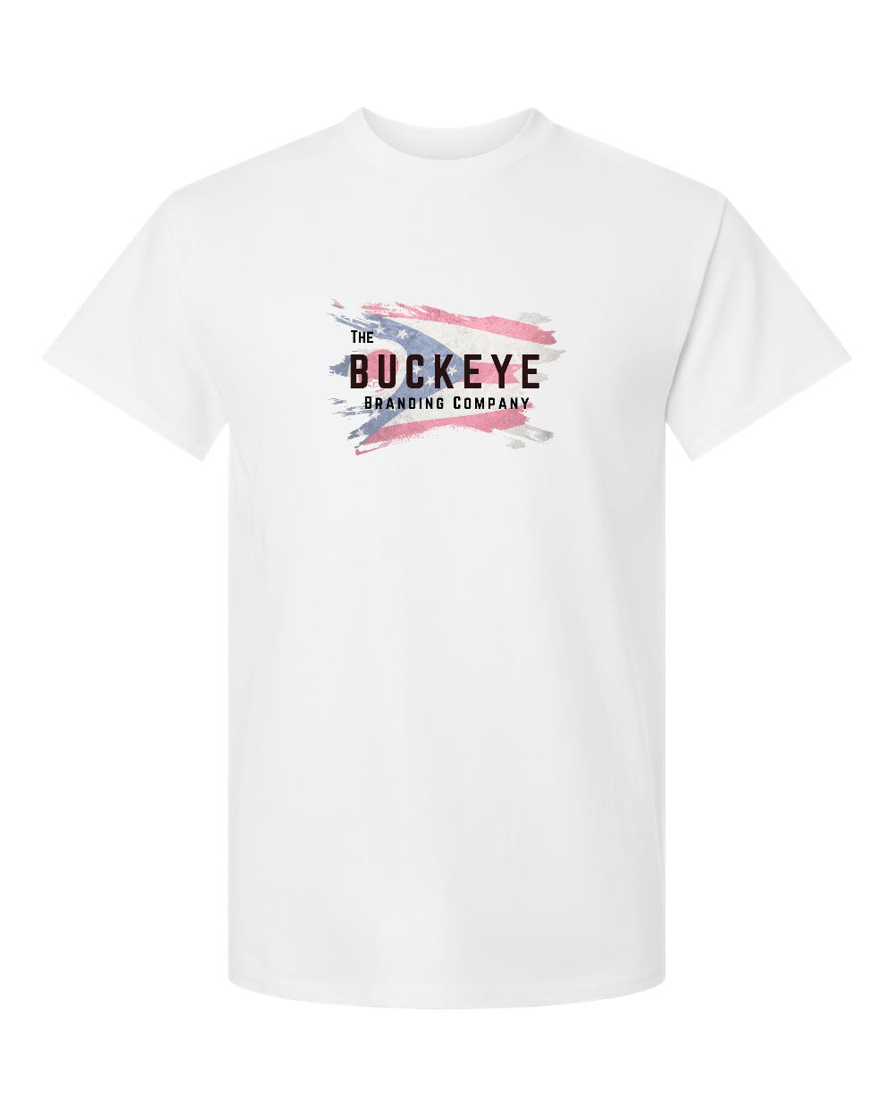 Gildan Ultra Cotton Heavyweight Tee in White with custom logo