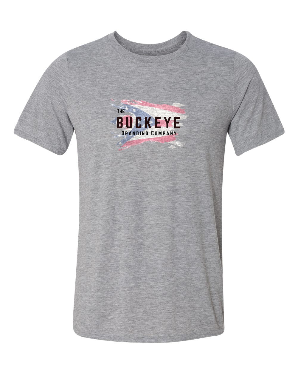 Gildan Performance Moisture-Wicking Tee in Sport Grey with custom logo