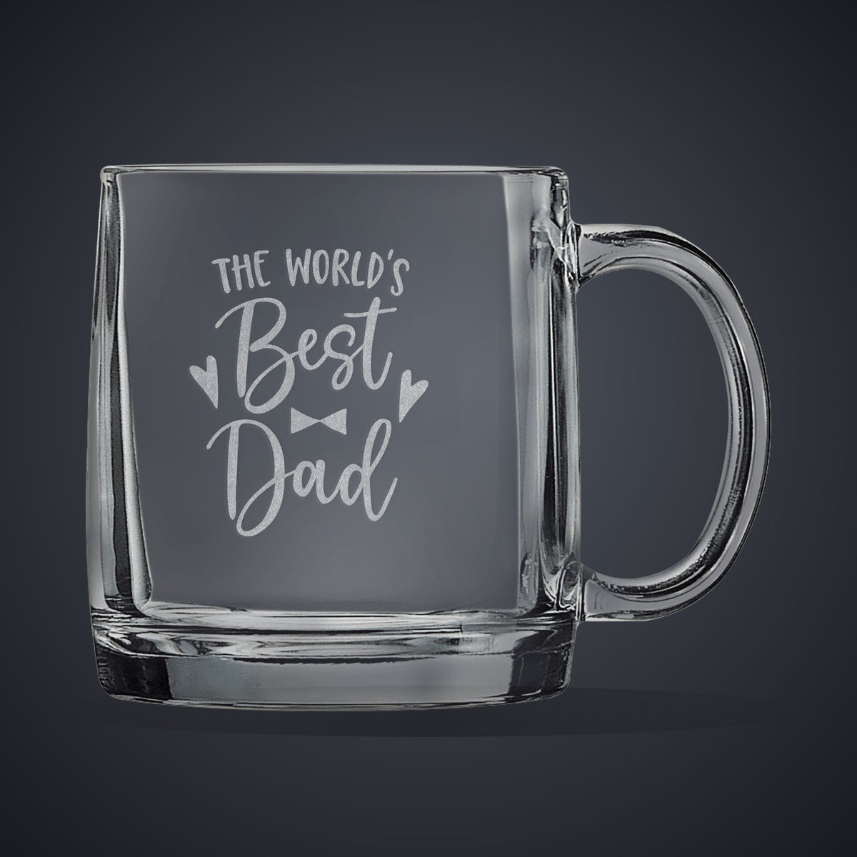 13 oz. Warm Beverage Mug laser engraved with a custom logo