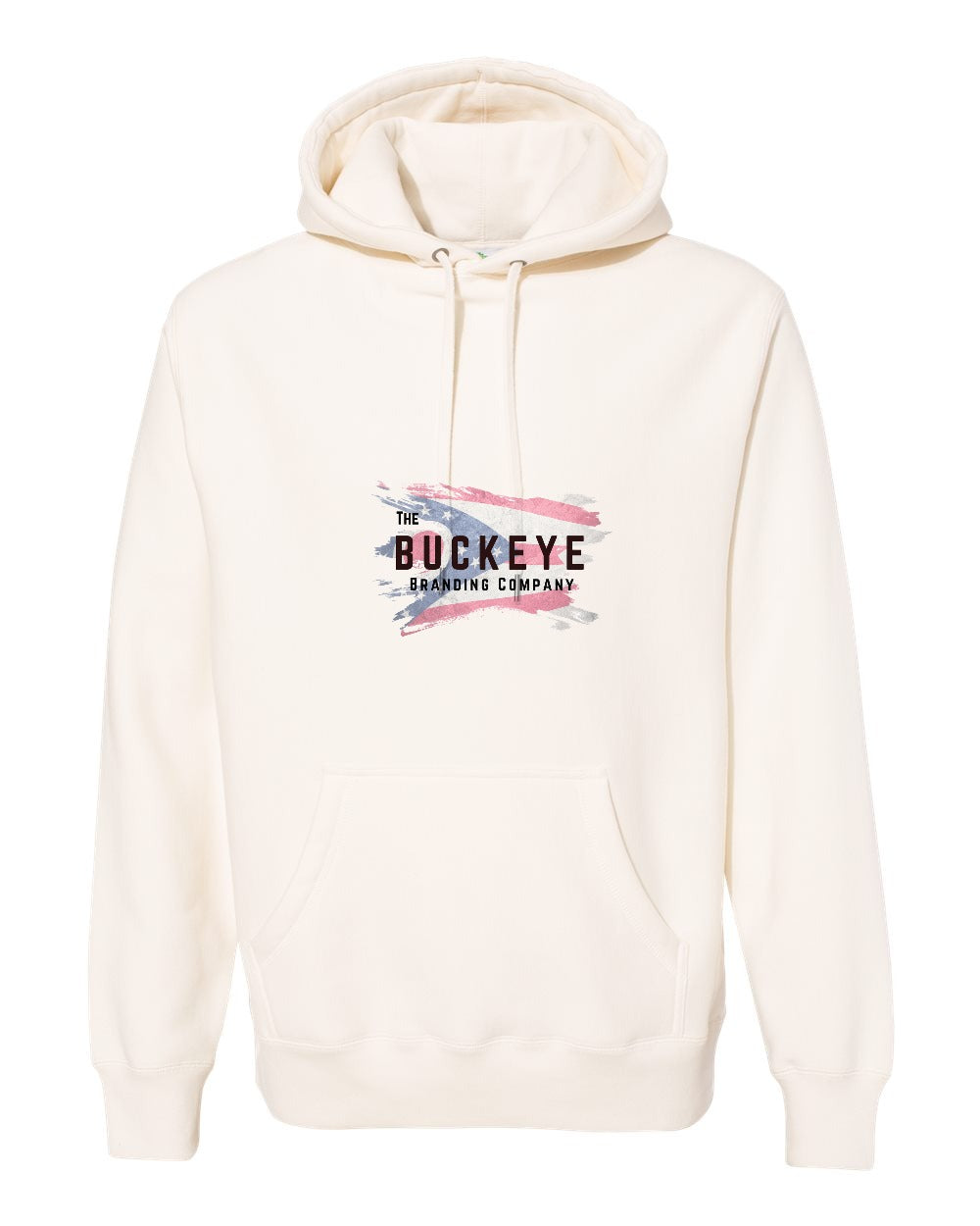 Independent Trading Legend Premium Heavyweight Hoodie in Bone with custom logo