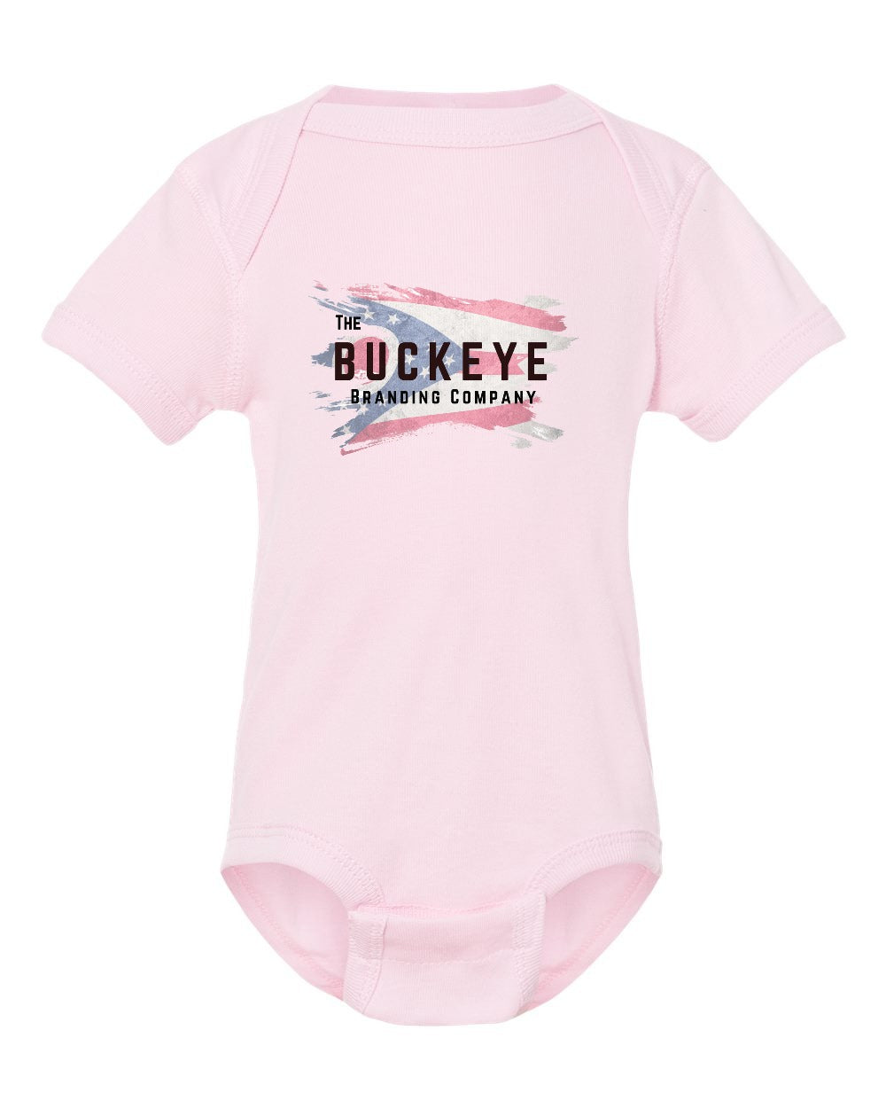 Rabbit Skins Infant Bodysuit in Ballerina with custom logo