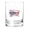 13.5 oz. heavy base double old fashioned glass, UV printed with a full-color sample logo