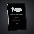 Beck Electric Employee of the Year Plaque (sample mockup)