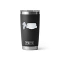 Beck Electric YETI 20 oz Rambler in Black (sample mockup)