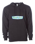 Blind & Sons Independent Trading Hoodie in Black (sample mockup)