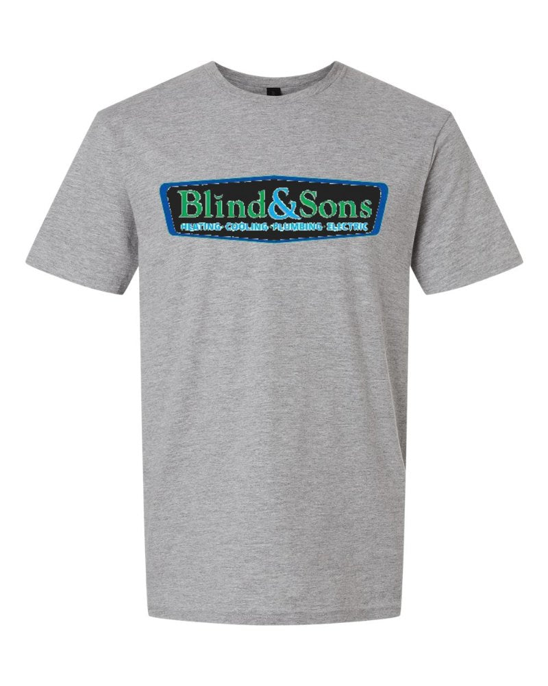 Blind & Sons Softstyle Tee in Sport Grey (sample mockup)