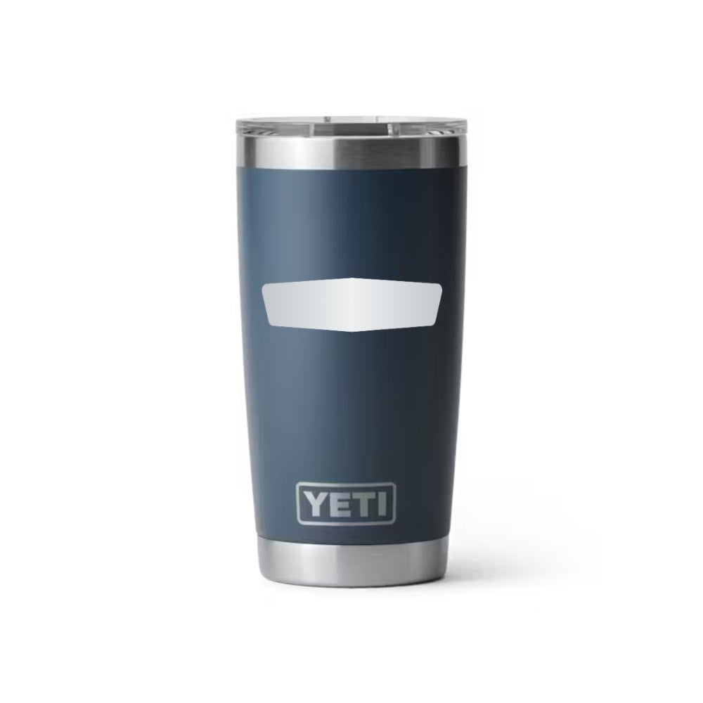 Blind & Sons YETI 20 oz Rambler in Navy (sample mockup)