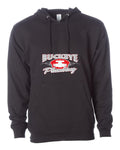 Buckeye Plumbing Independent Trading Hoodie in Black (sample mockup)