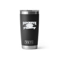 Buckeye Plumbing YETI 20 oz Rambler in Black (sample mockup)
