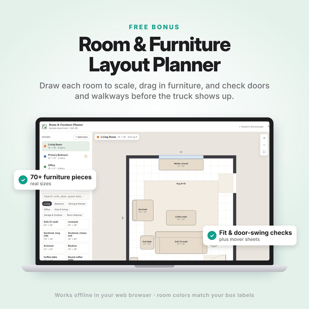Buy & Move Kit: Home Buying + Moving Planner (Digital Download) — photo 7
