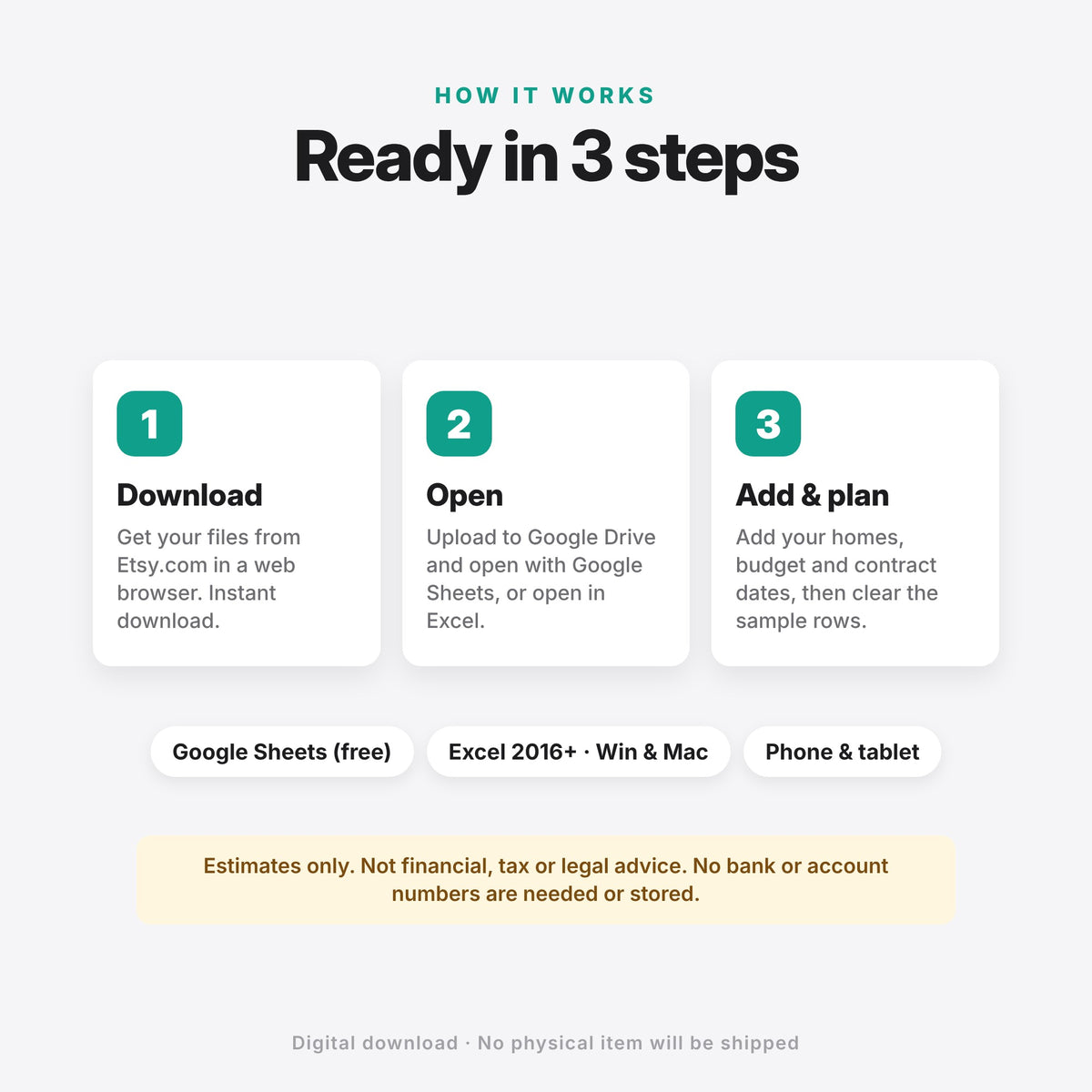 Buy & Move Kit: Home Buying + Moving Planner (Digital Download) — photo 10