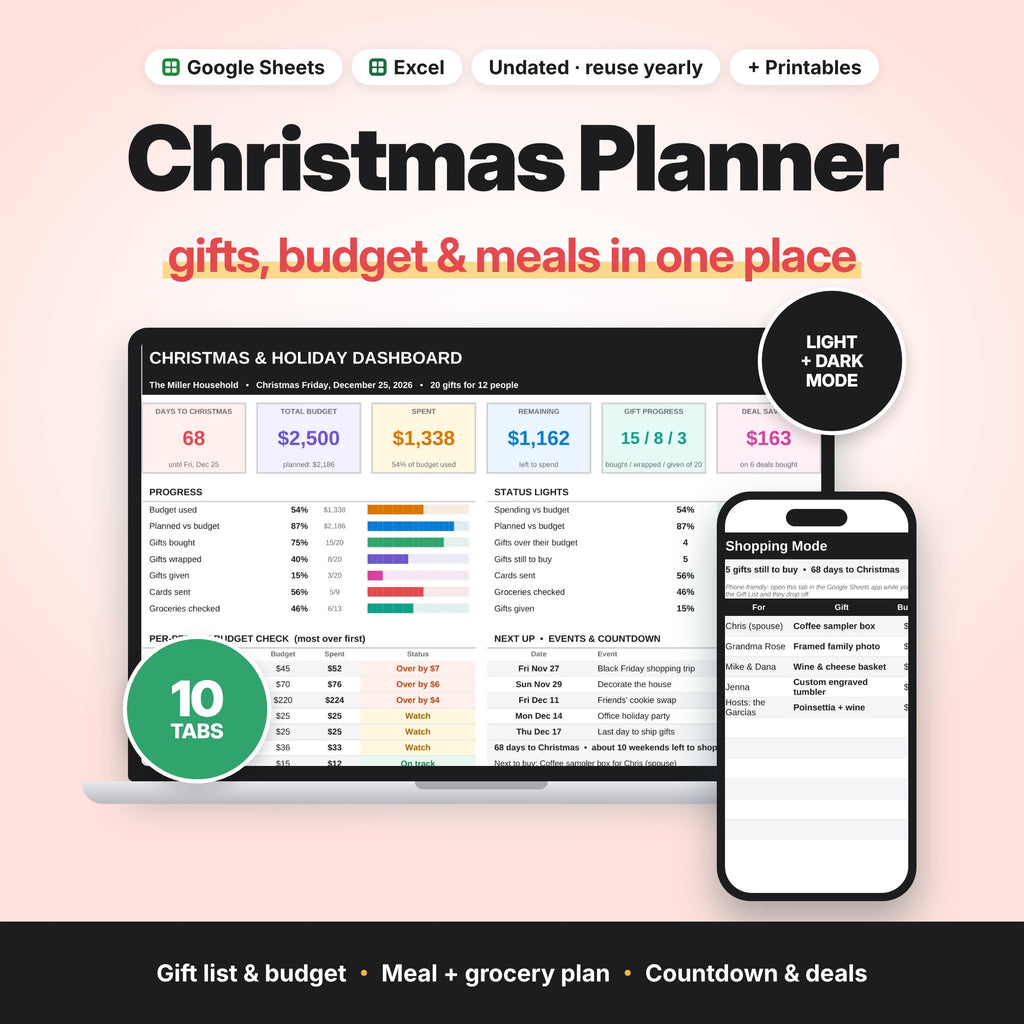 Christmas & Holiday Planner (Digital Download) — photo 1