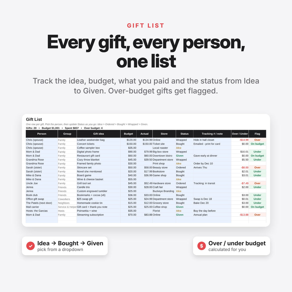 Christmas & Holiday Planner (Digital Download) — photo 4