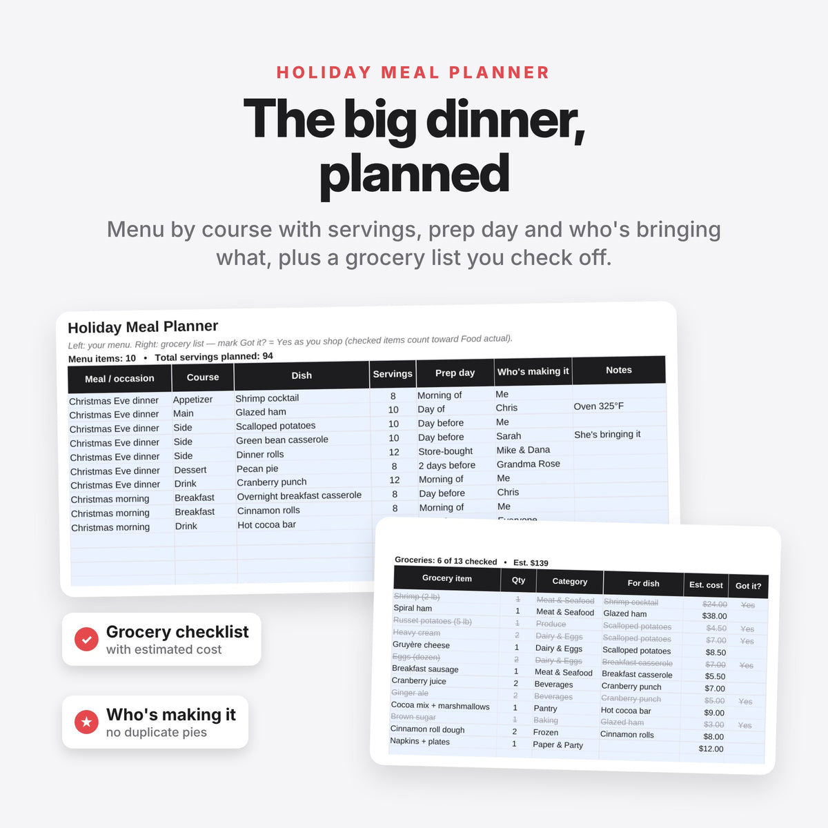 Christmas & Holiday Planner (Digital Download) — photo 7