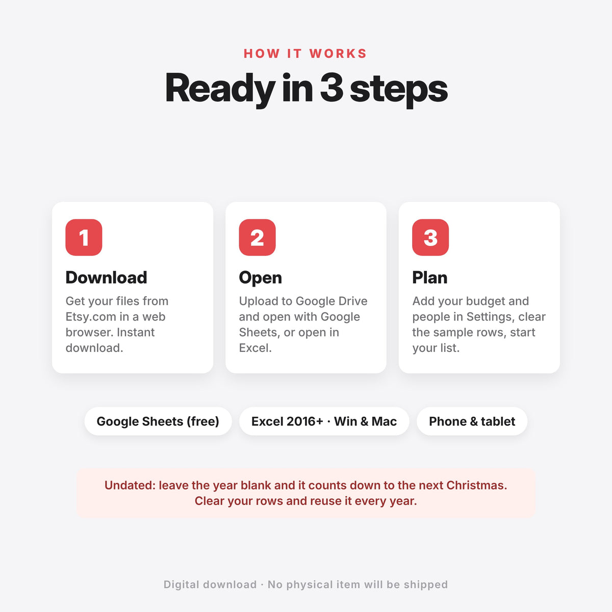 Christmas & Holiday Planner (Digital Download) — photo 10