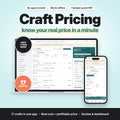Craft Pricing Calculator App (Digital Download) — photo 1
