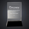 Crown Safety Excellence Crystal Award (sample mockup)