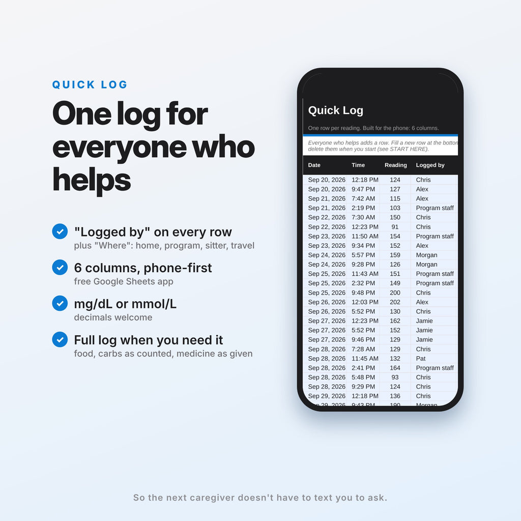 Diabetes Caregiver Organizer (Digital Download) — photo 5
