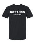 DiFranco Plumbing Softstyle Tee in Black (sample mockup)