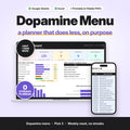 Dopamine Menu & Reset Kit (Digital Download) — photo 1