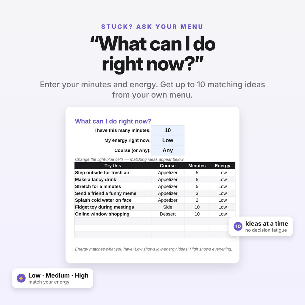 Dopamine Menu & Reset Kit (Digital Download) — photo 5