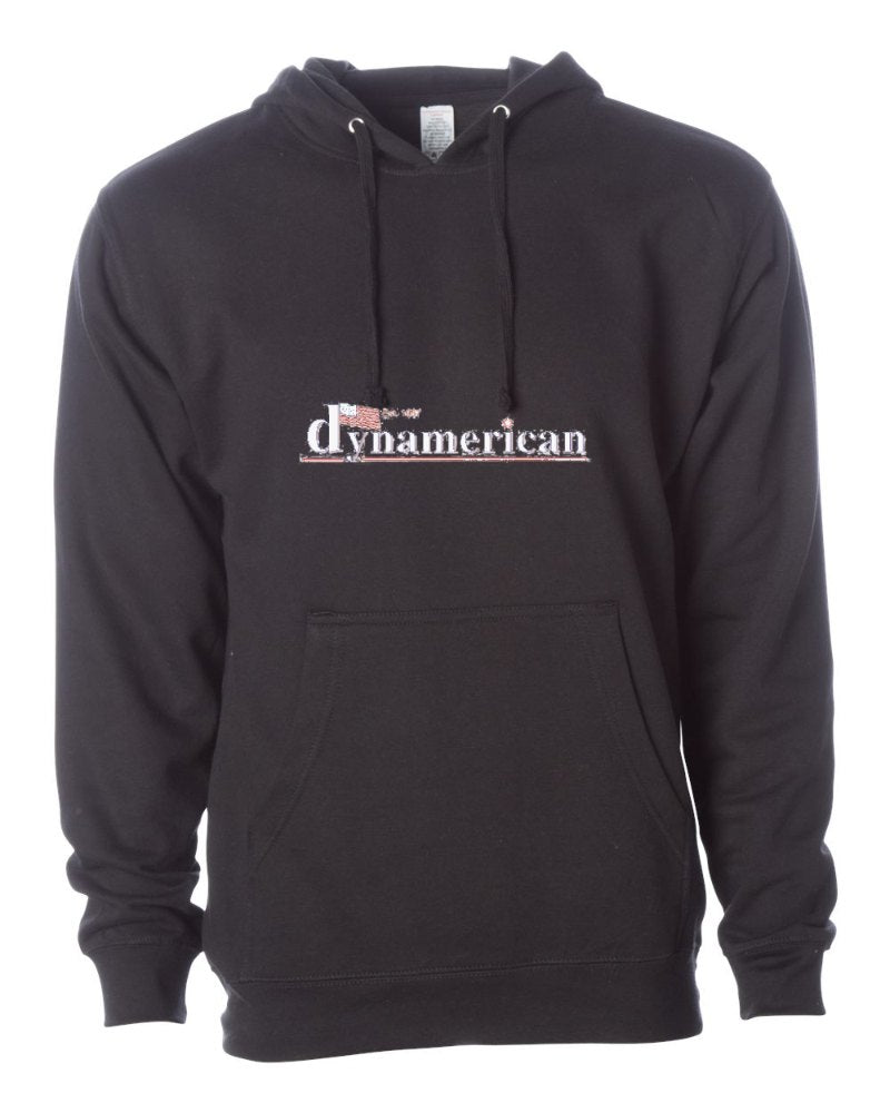 Dynamerican Independent Trading Hoodie in Black (sample mockup)