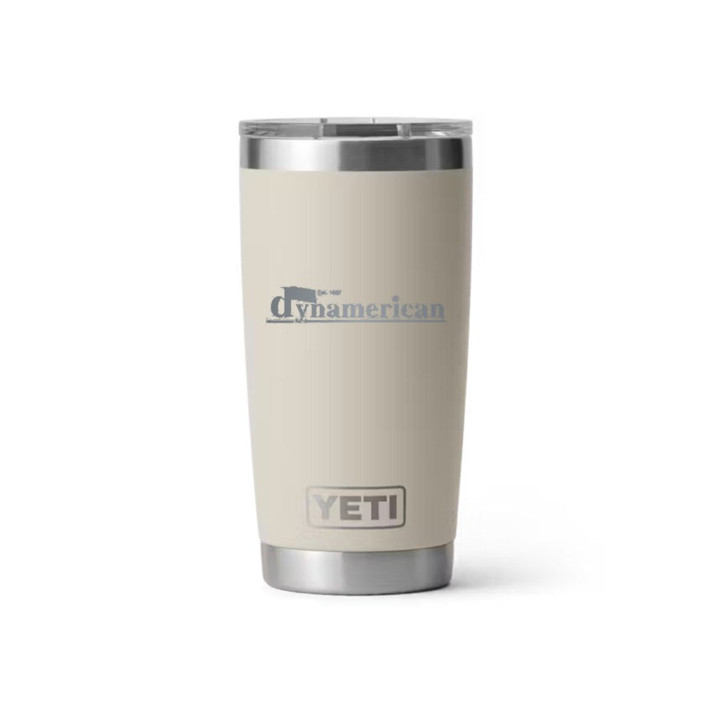 Dynamerican YETI 20 oz Rambler in Cape Taupe (sample mockup)