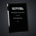 Entirewire Employee of the Year Plaque (sample mockup)