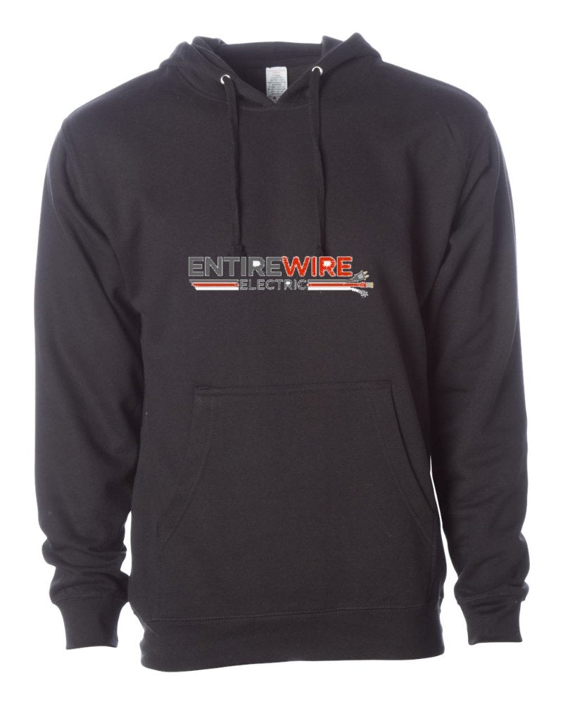 Entirewire Independent Trading Hoodie in Black (sample mockup)