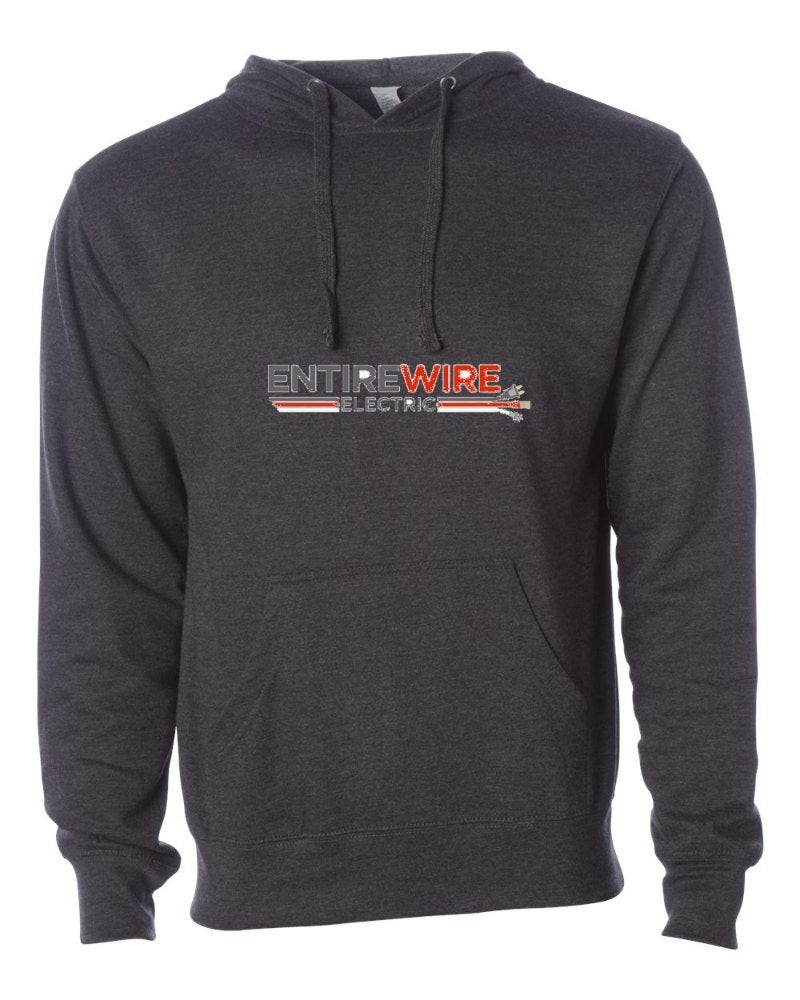 Entirewire Independent Trading Hoodie in Charcoal Heather (sample mockup)