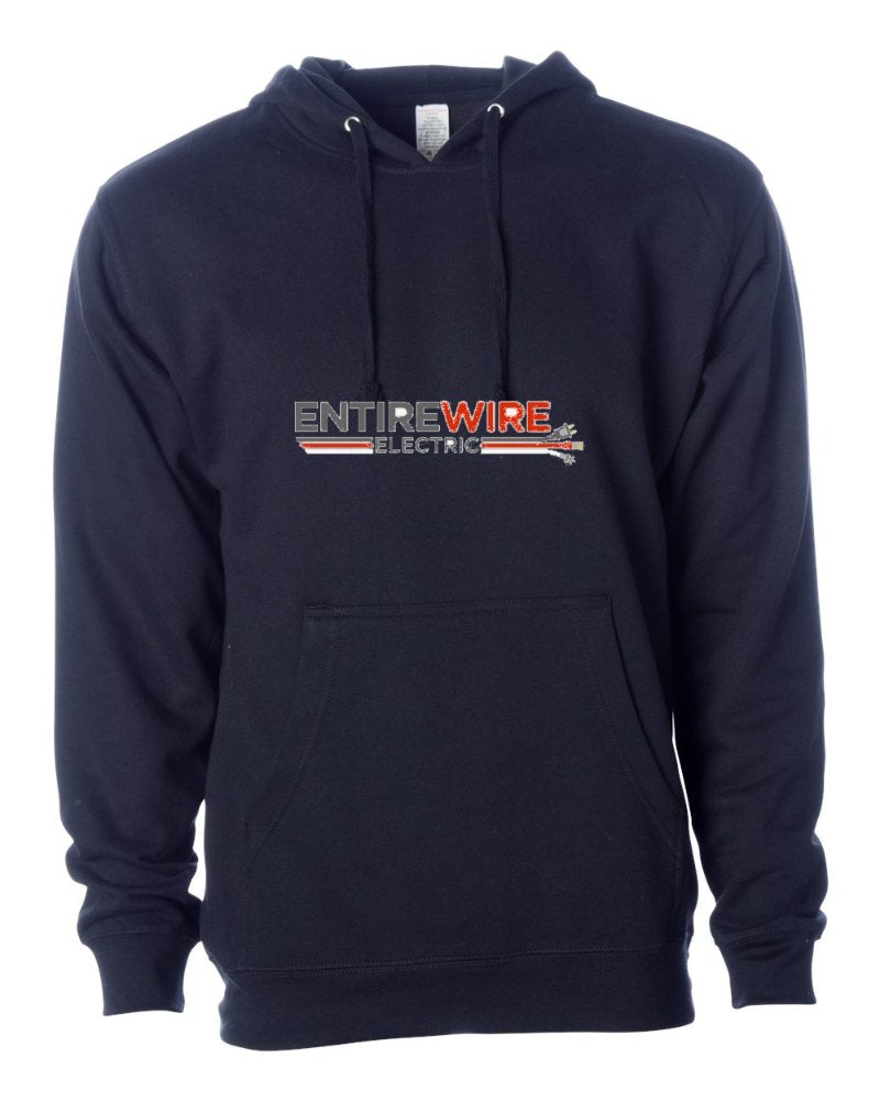 Entirewire Independent Trading Hoodie in Classic Navy (sample mockup)