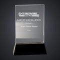 Entirewire Safety Excellence Crystal Award (sample mockup)