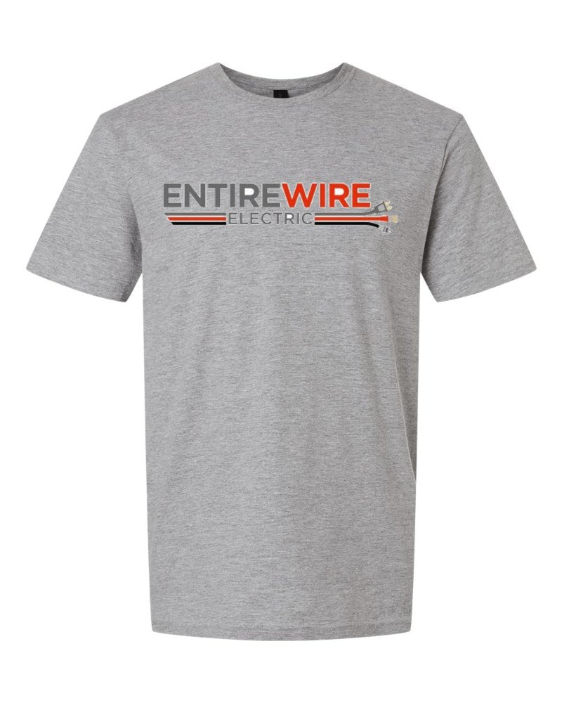 Entirewire Softstyle Tee in Sport Grey (sample mockup)