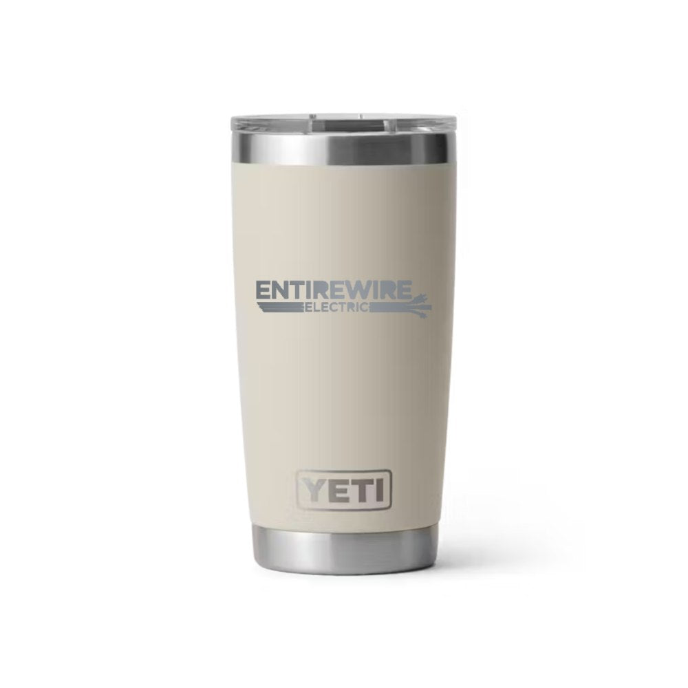 Entirewire YETI 20 oz Rambler in Cape Taupe (sample mockup)