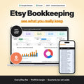 Etsy Seller Bookkeeping & Profit Tracker (Digital Download) — photo 1