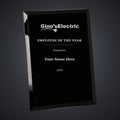 Gino's Electric Employee of the Year Plaque (sample mockup)