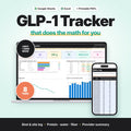 GLP-1 Journey Tracker (Digital Download) — photo 1